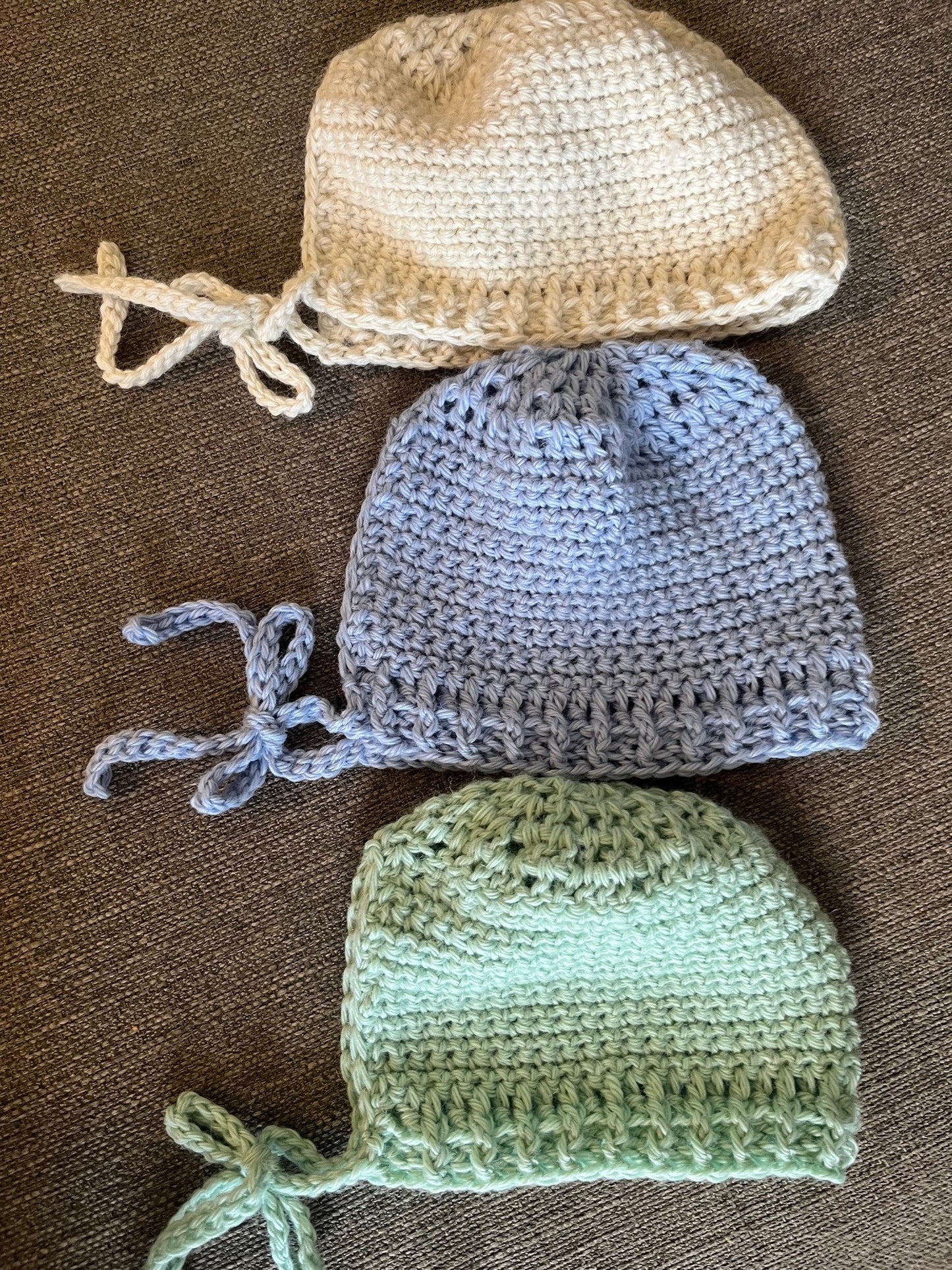 Crochet Baby Bonnet