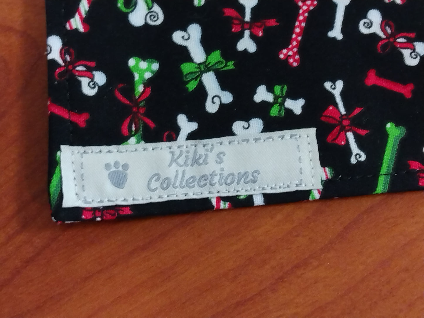 Christmas Dog Bones Bandana